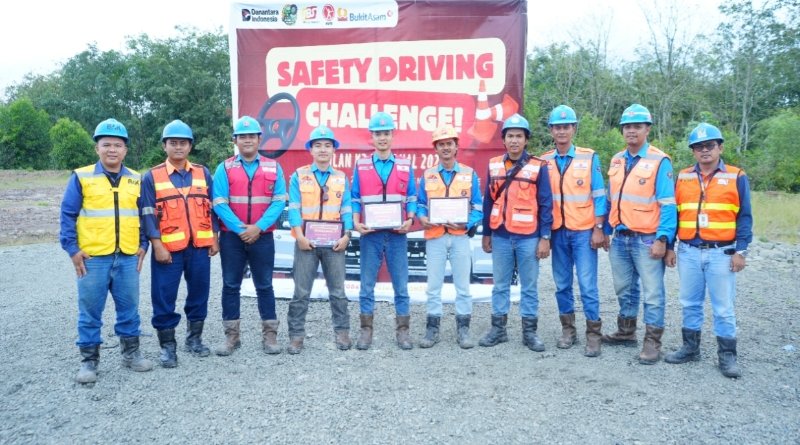 Dorong Keselamatan Berkendara di Area Tambang, PTBA Sukses Gelar Kompetisi Safety Driving