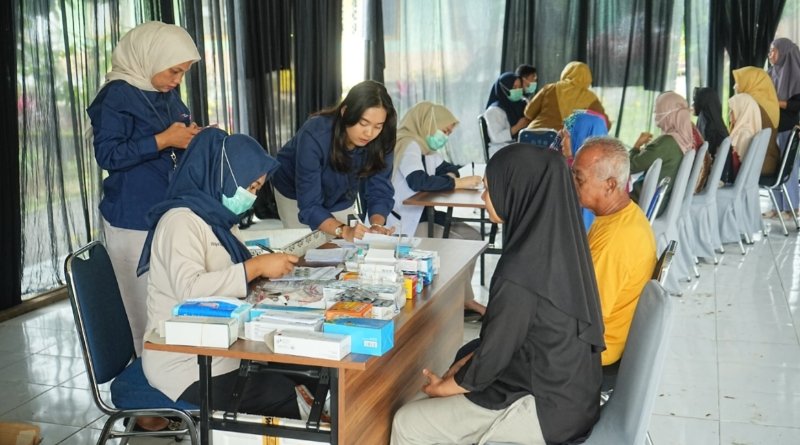 Sambut HUT ke-45, PTBA Kolaborasikan Bantuan Pangan dan Edukasi Gizi Pola Makan Sehat