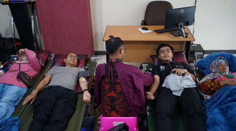 Energi Kebaikan 45 Tahun PTBA Sukseskan Aksi Donor Darah