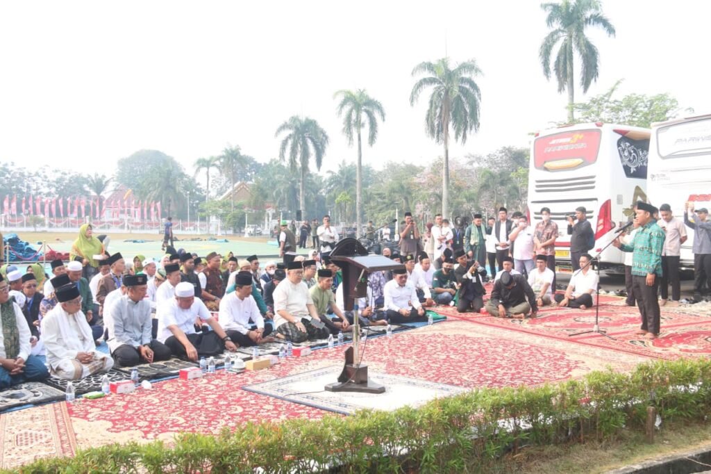 Kapolda Sumsel Perkuat Sinergi dengan Ulama dalam Pelepasan Delegasi PWNU