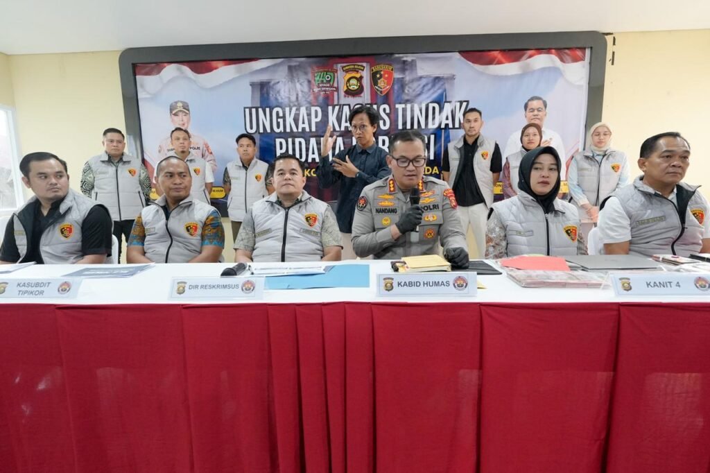 OTT di Palembang, Ditreskrimsus Polda Sumsel Amankan Dua Oknum PPPK Disdik Banyuasin