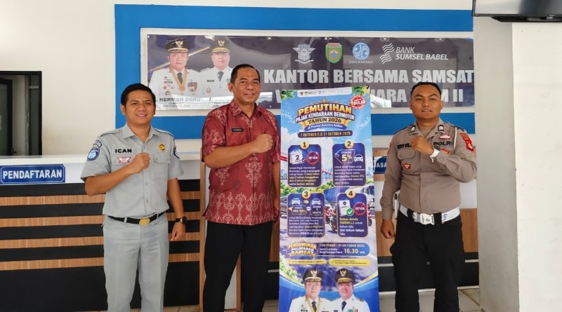 Program Pemutihan Pajak Dimulai, Samsat Gelumbang Ajak Warga Manfaatkan Momen!